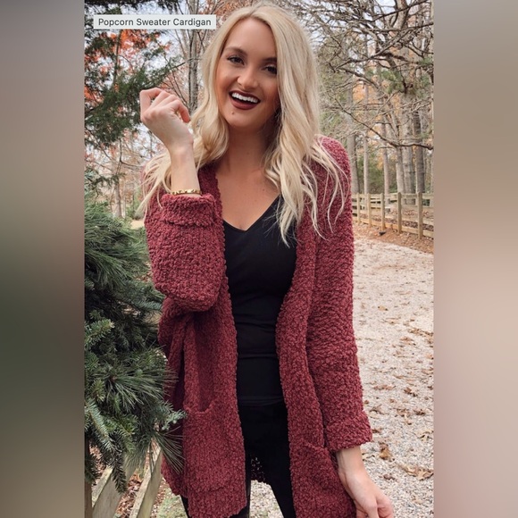 Vici Popcorn Pocketed Cardigan - Picture 1 of 5